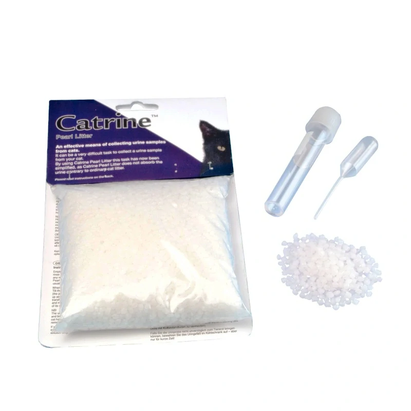 Sada k odběru moči koček Catrine Pearls 200g