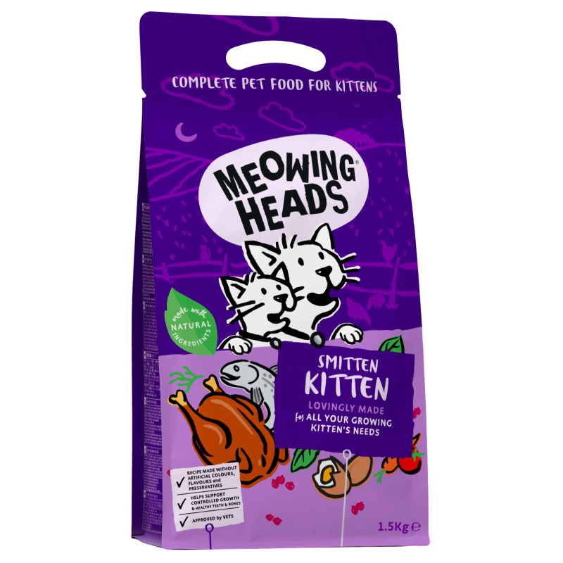 Meowing Heads Smitten Kitten 1,5kg