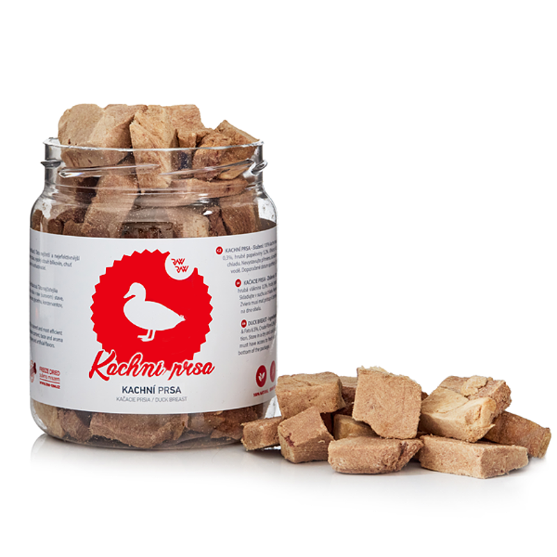 Pamlsky RAW RAW Freeze Dried - Kachní prsa 70g