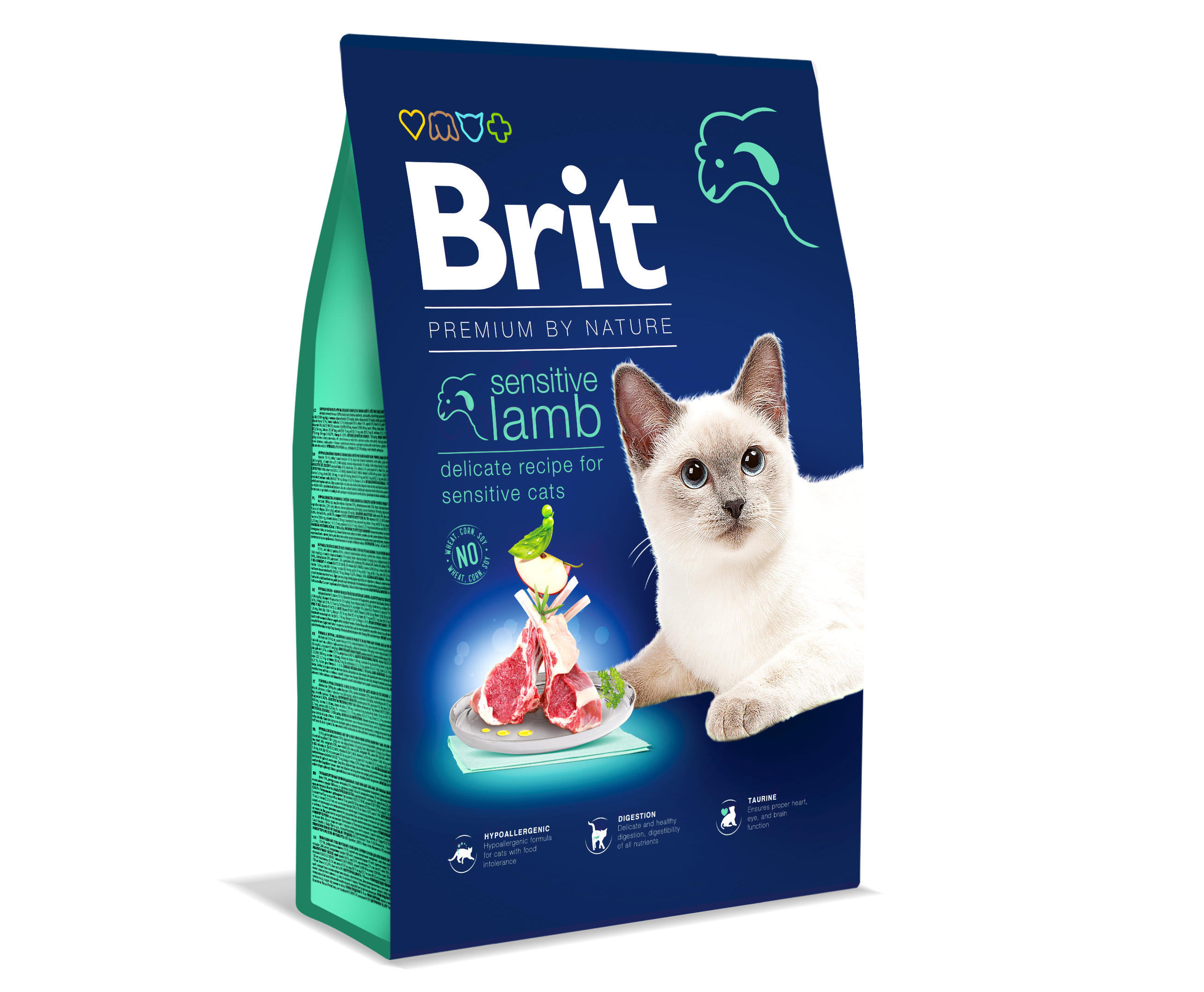 Brit Premium Cat by Nature Sensitive Lamb 8kg