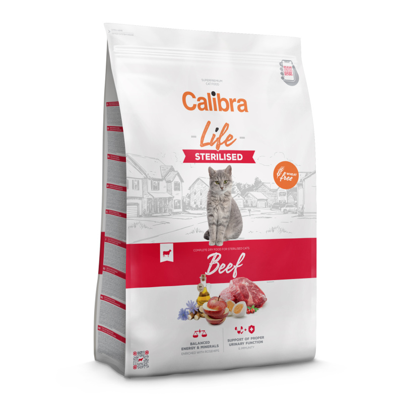 Calibra Cat Life Sterilised Beef 1,5kg