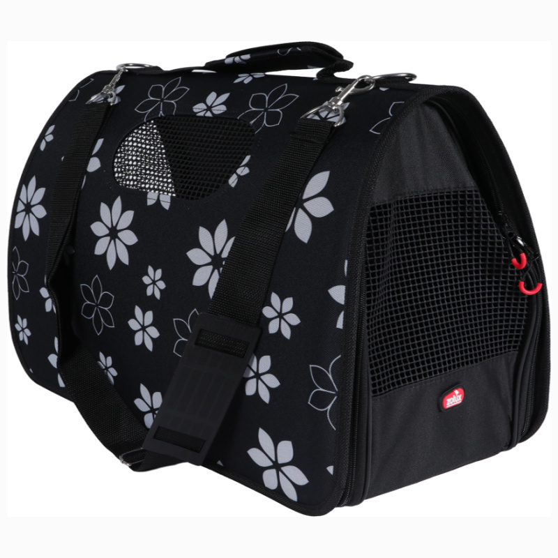 Taška pro kočky NOMAD Essential L květy