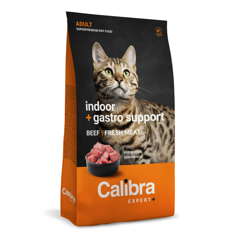 Calibra Cat EXPERT+ Adult Indoor & Gastro support 400g