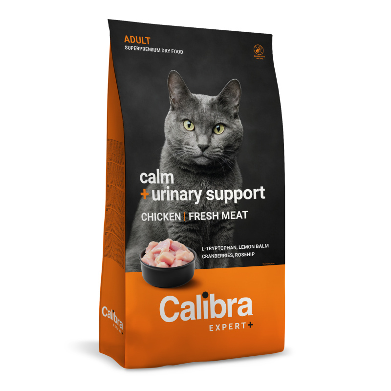 Calibra Cat EXPERT+ Adult Calm & Urinary support 1,5kg