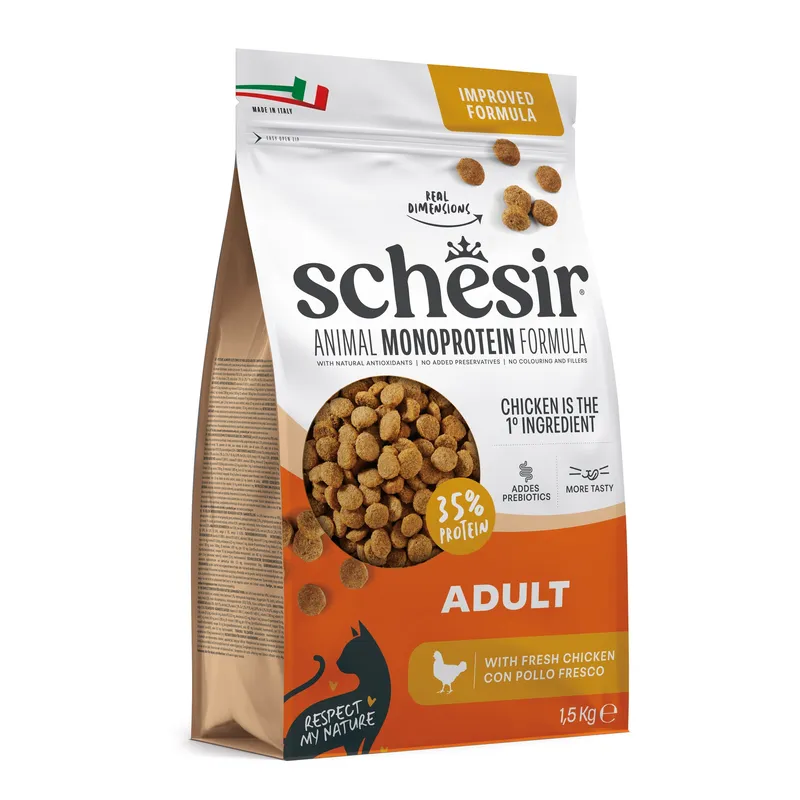 Schesir Cat Monoprotein kuřecí 1,5kg