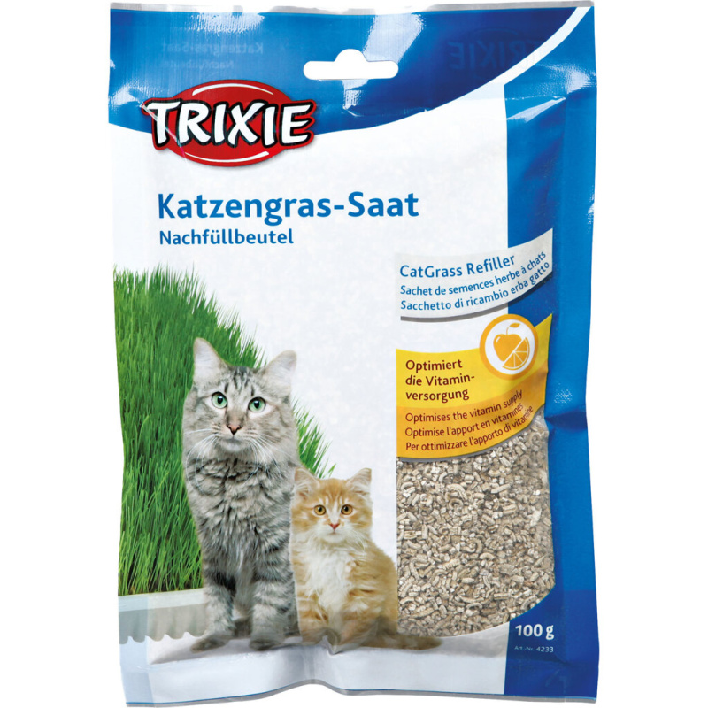Bio tráva pro kočky 100g
