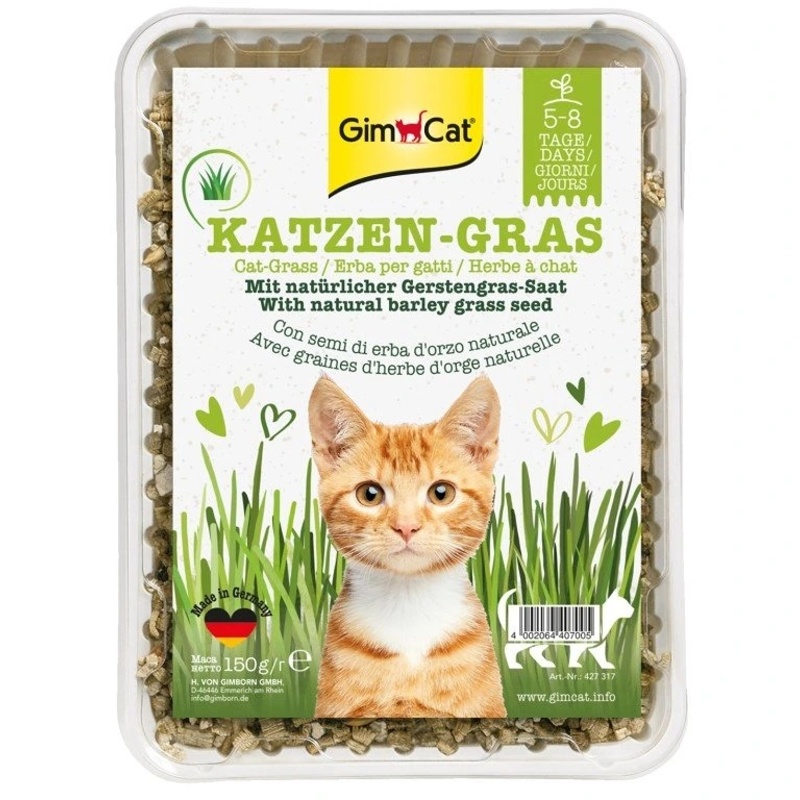 Tráva s luční vůní pro kočky 150g
