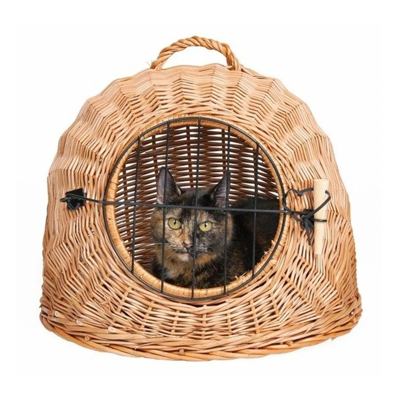 Přepravní proutěná kukaň 50cm