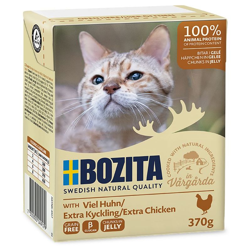 BOZITA kousky v rosolu 370g kuřecí