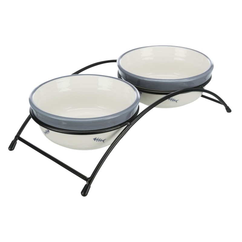 Set keramických misek se stojánkem 2x250ml