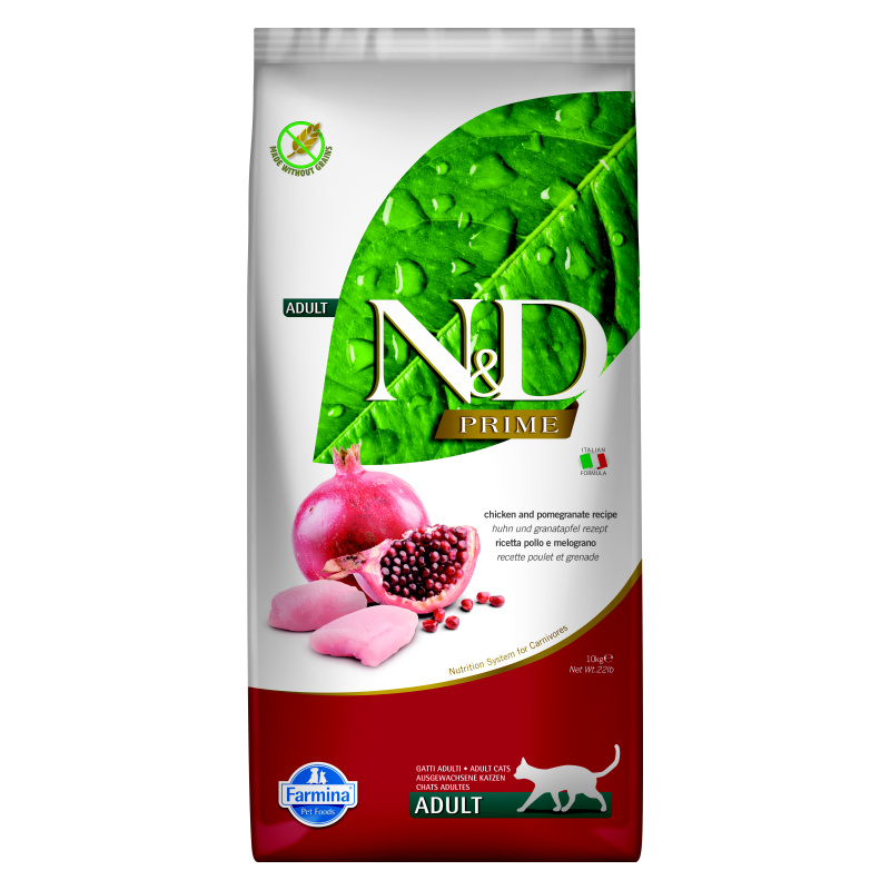 N&D PRIME CAT Adult Chicken & Pomegranate 1,5kg
