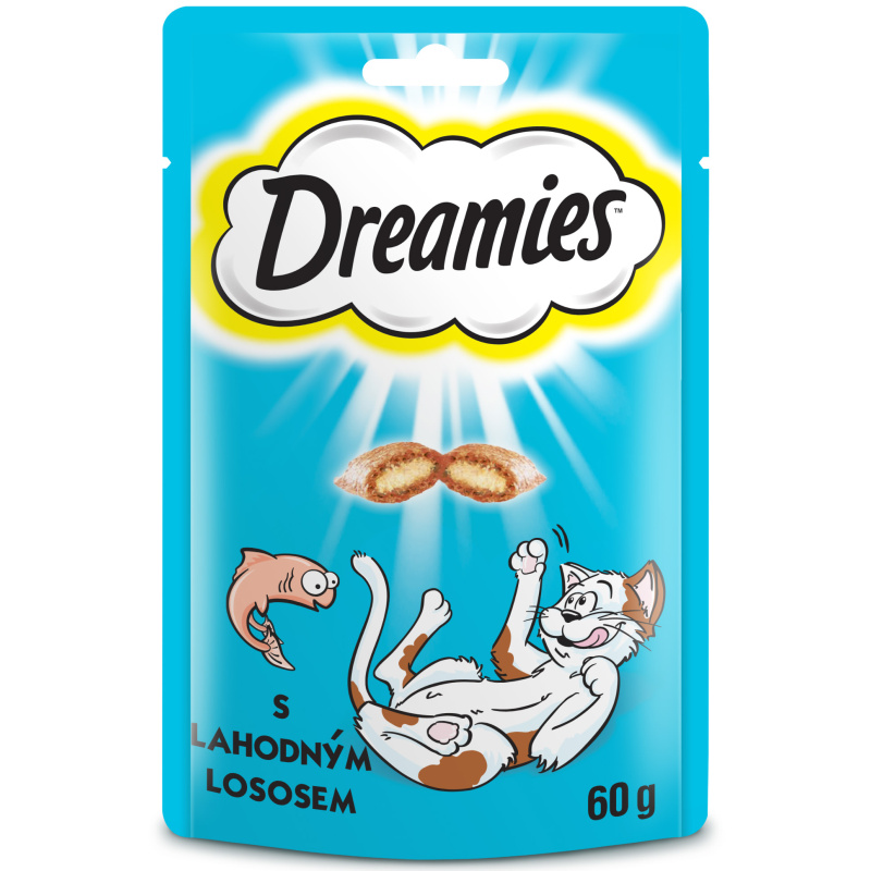 Dreamies pochoutka s lososem 60g