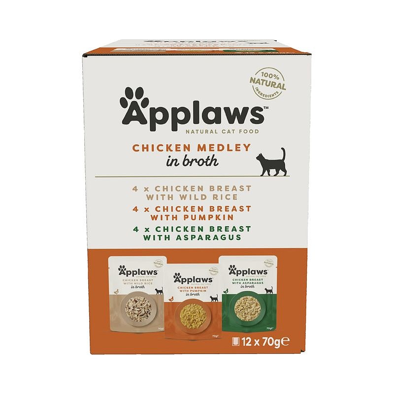 APPLAWS MultiPack 12x70g kuřecí výběr