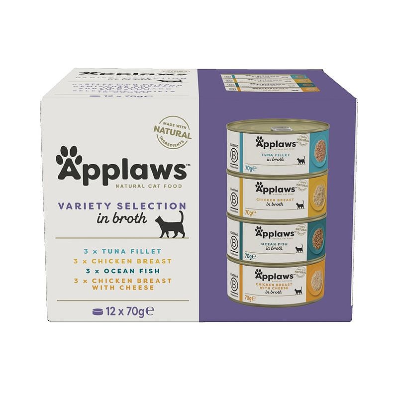 APPLAWS MultiPack Selection 12x70g mix chutí