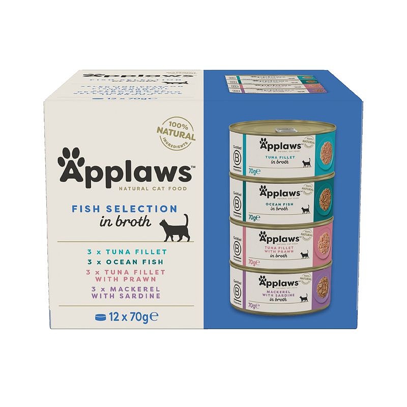APPLAWS MultiPack Fish DeLuxe 12x70g