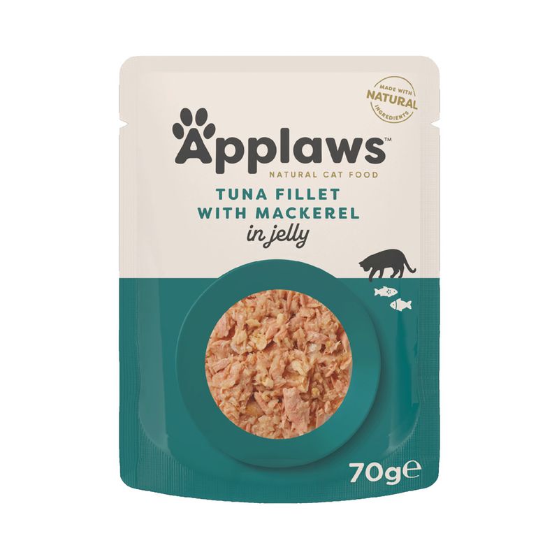 APPLAWS Cat Jelly 70g tuňák a makrela