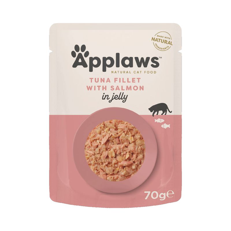APPLAWS Cat Jelly 70g tuňák a losos