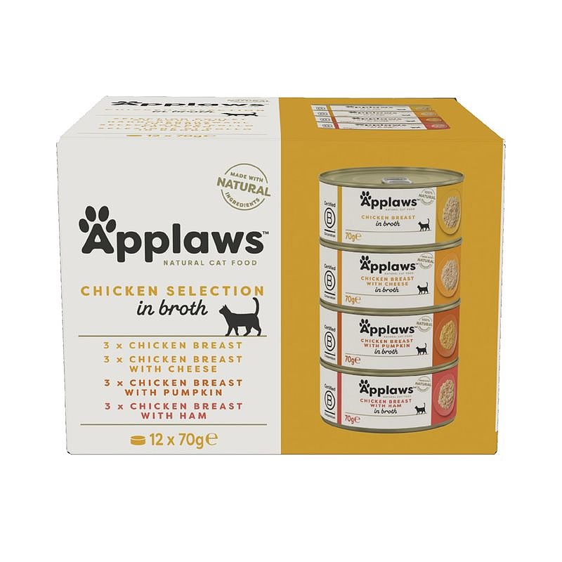 APPLAWS MultiPack Chicken DeLuxe 12x70g
