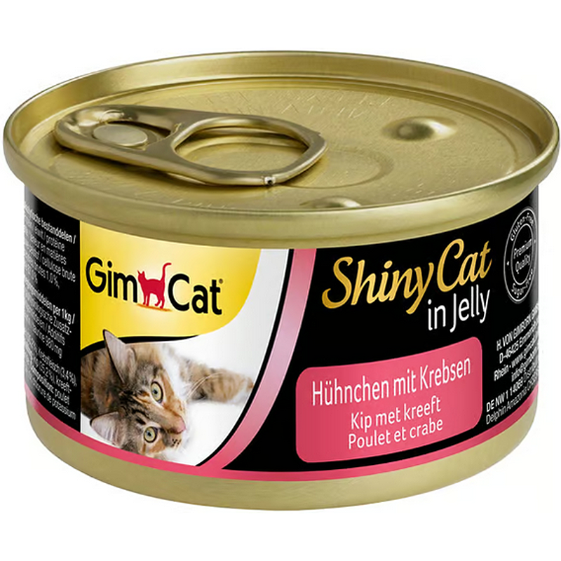 GimCat ShinyCat 70g kuře a krab