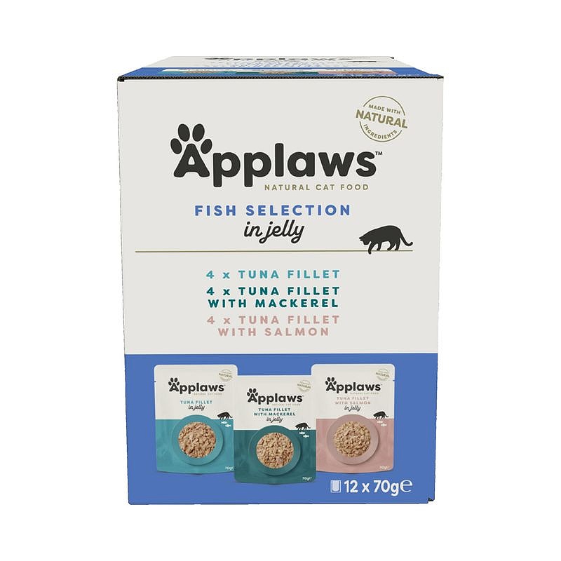 APPLAWS Multipack Cat Jelly 12x70g