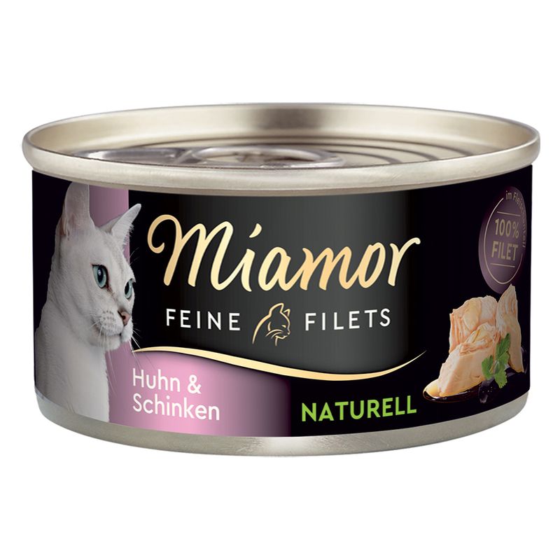 MIAMOR Naturelle 80g kuře, šunka ve šťávě