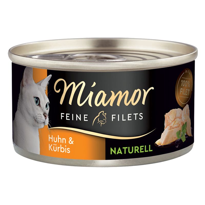 MIAMOR Naturelle 80g kuře a dýně ve šťávě