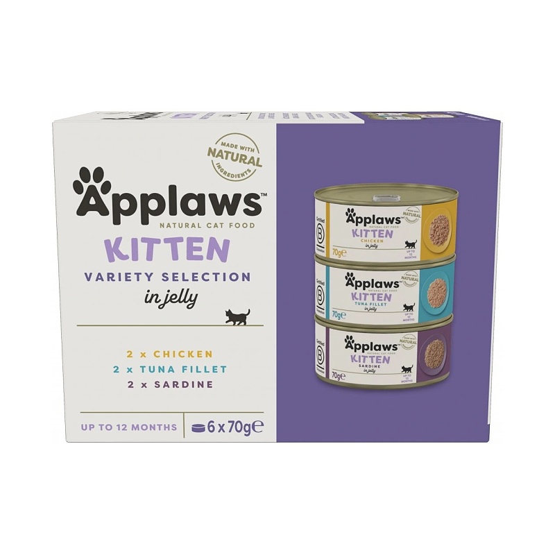 APPLAWS Multipack Kitten 6x70g
