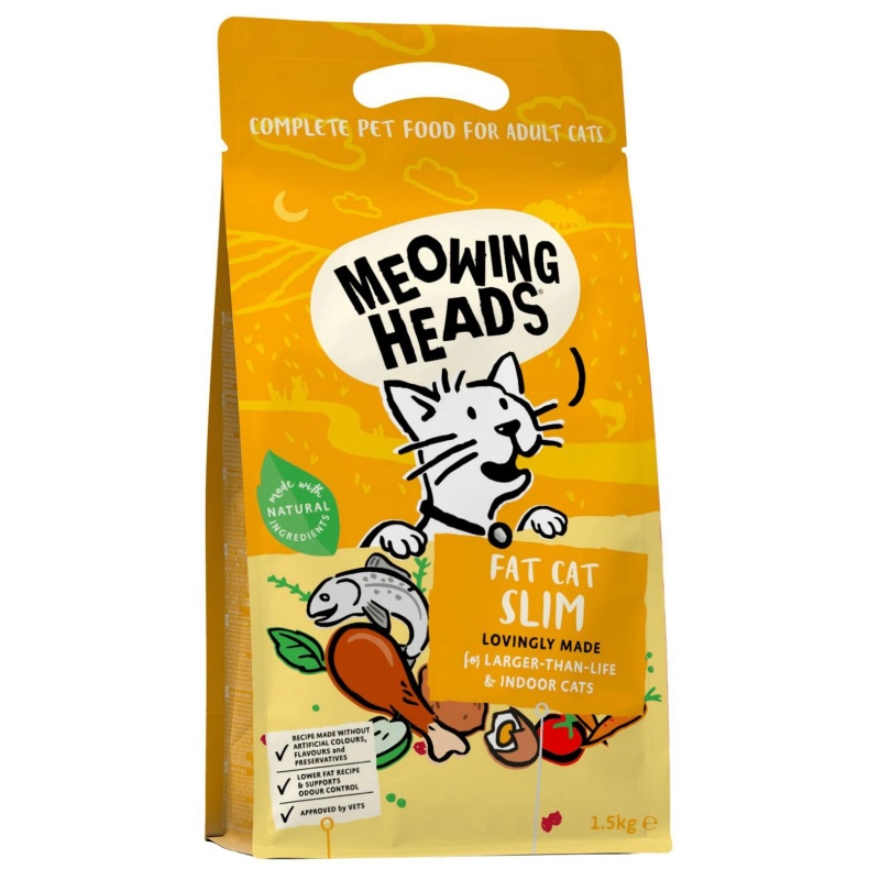 Meowing Heads Fat Cat Slim 1,5kg