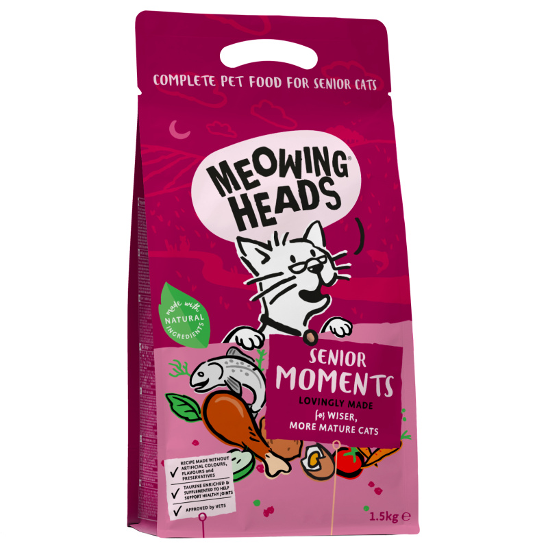 Meowing Heads Senior Moments 1,5kg