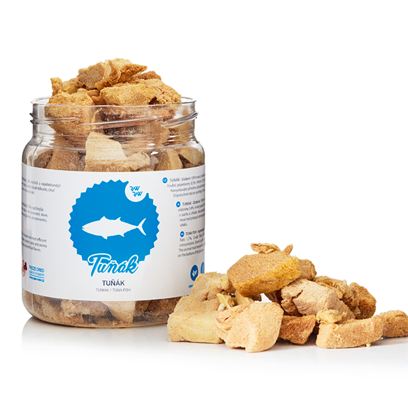 Pamlsky RAW RAW Freeze Dried - maso z tuňáka 70g