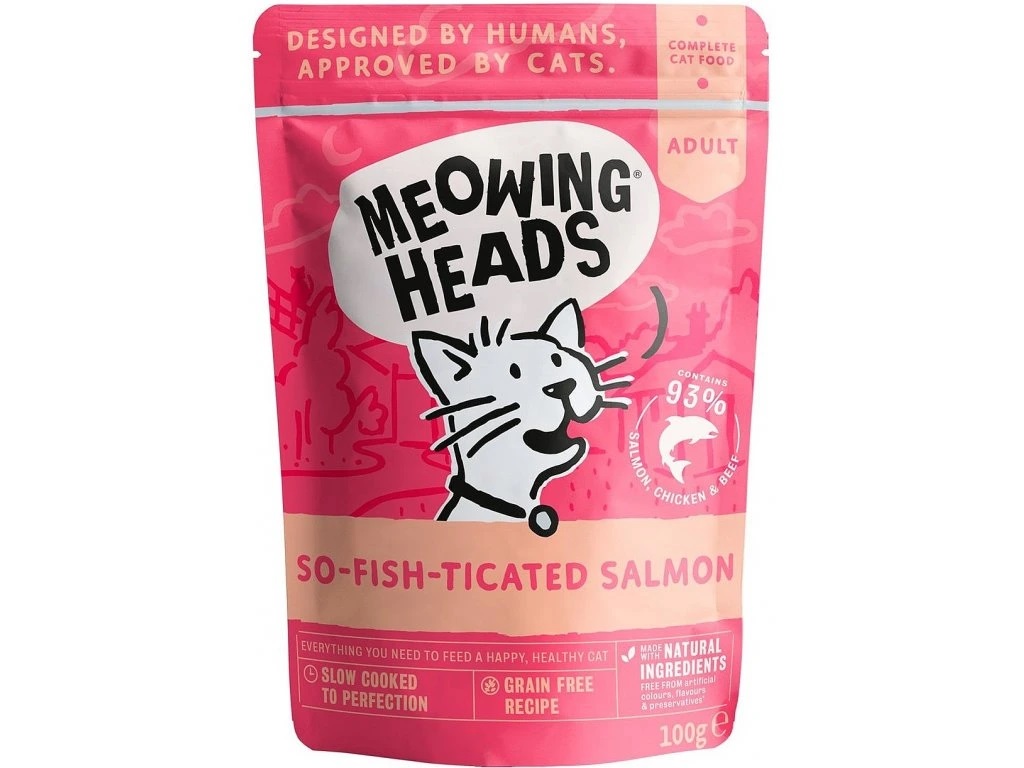 Meowing Heads So-fish-ticated Salmon 100g