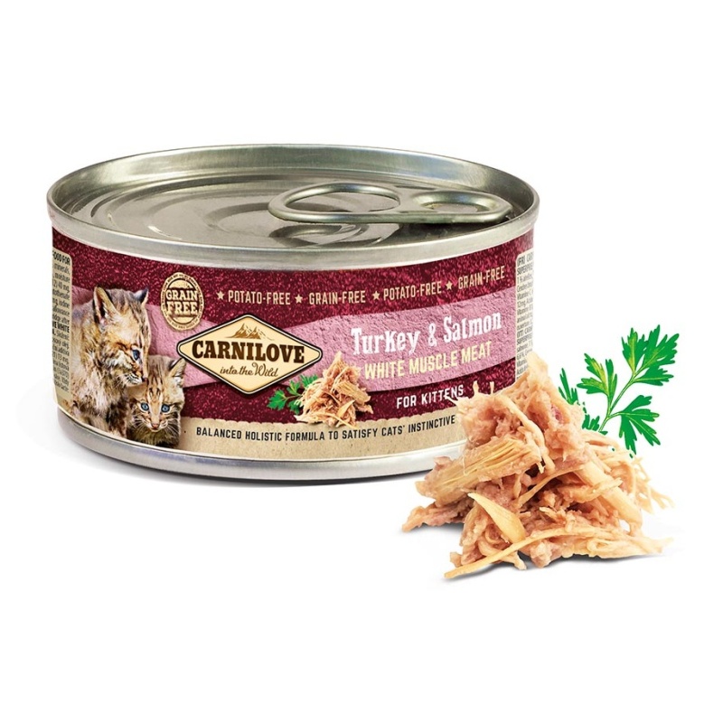 Carnilove Turkey&Salmon for Kittens 100g