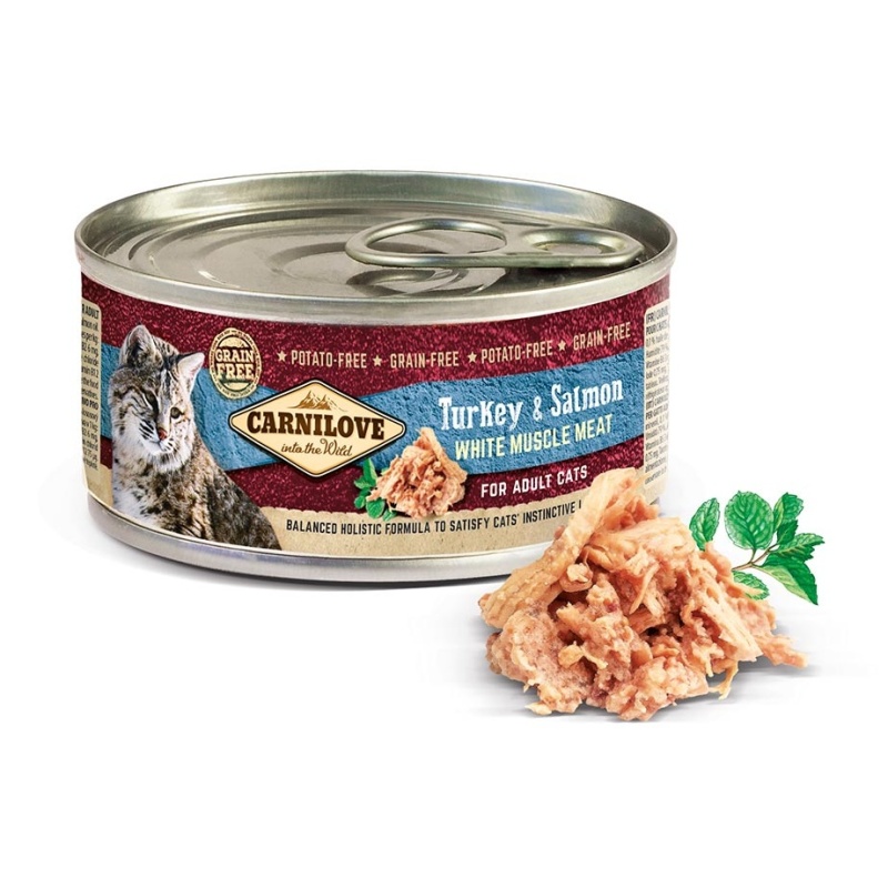 Carnilove Turkey&Salmon for Cats 100g