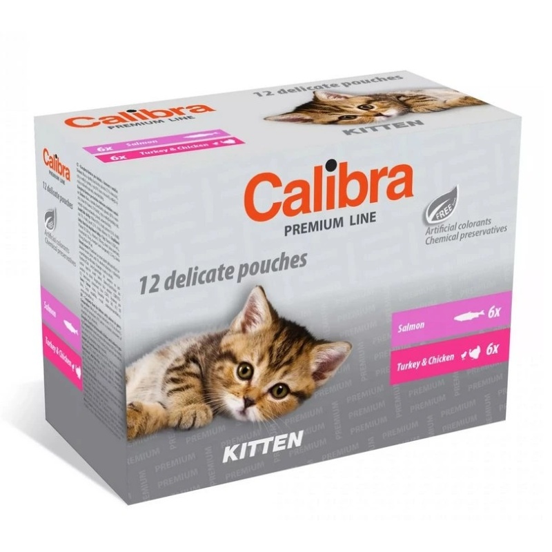 CALIBRA Premium Kitten multipack 12x100g