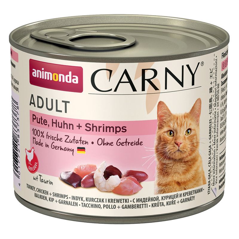 Animonda Carny Adult 200g krůta, kuře, ráčci