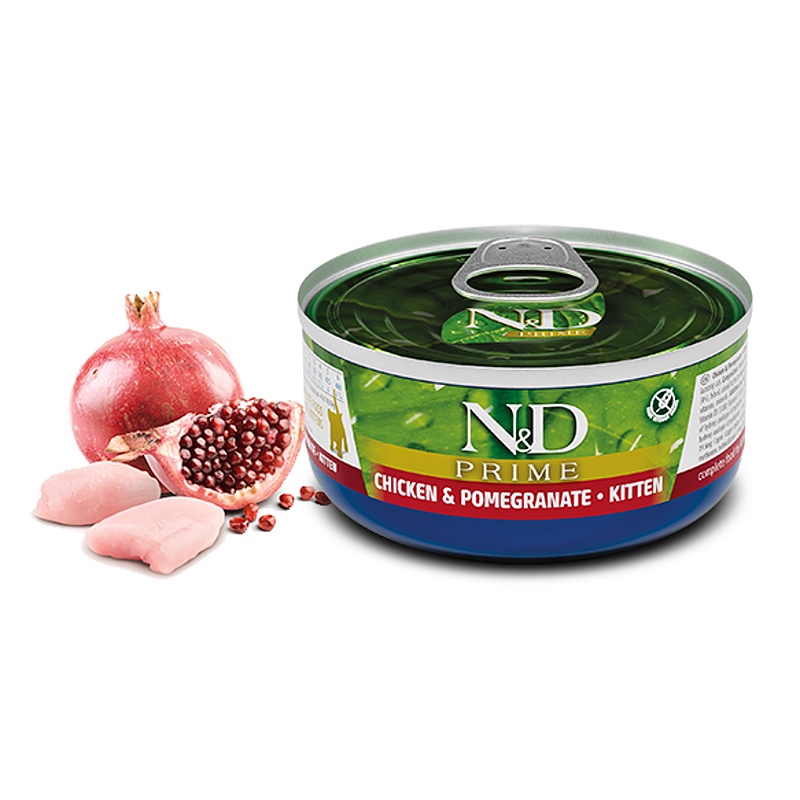 N&D CAT PRIME Kitten Chicken & Pomegranate 70g