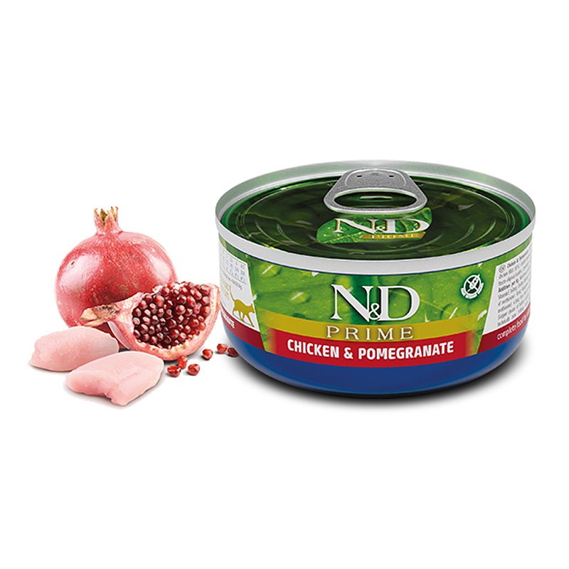 N&D CAT PRIME Adult Chicken & Pomegranate 70g