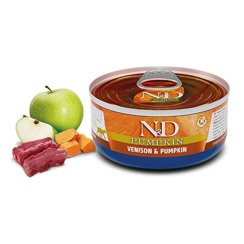 N&D CAT PUMPKIN Adult Venison & Pumpkin 70g