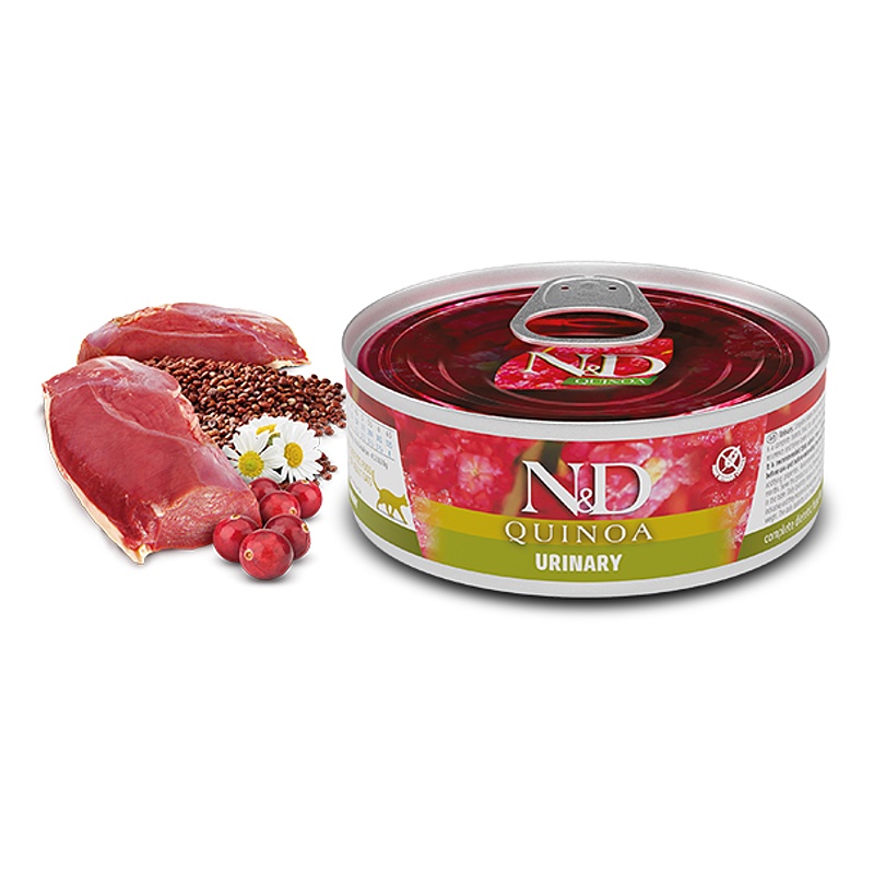 N&D CAT QUINOA Adult Urinary Duck & Cranberry 80g