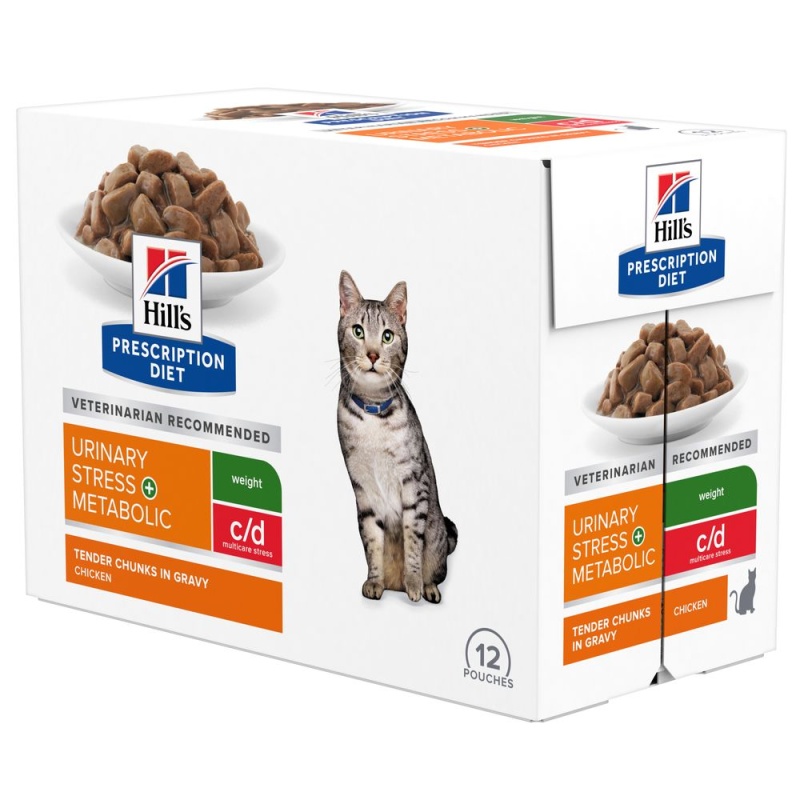 Hill's Feline Metabolic+Urinary Stress 12x85g
