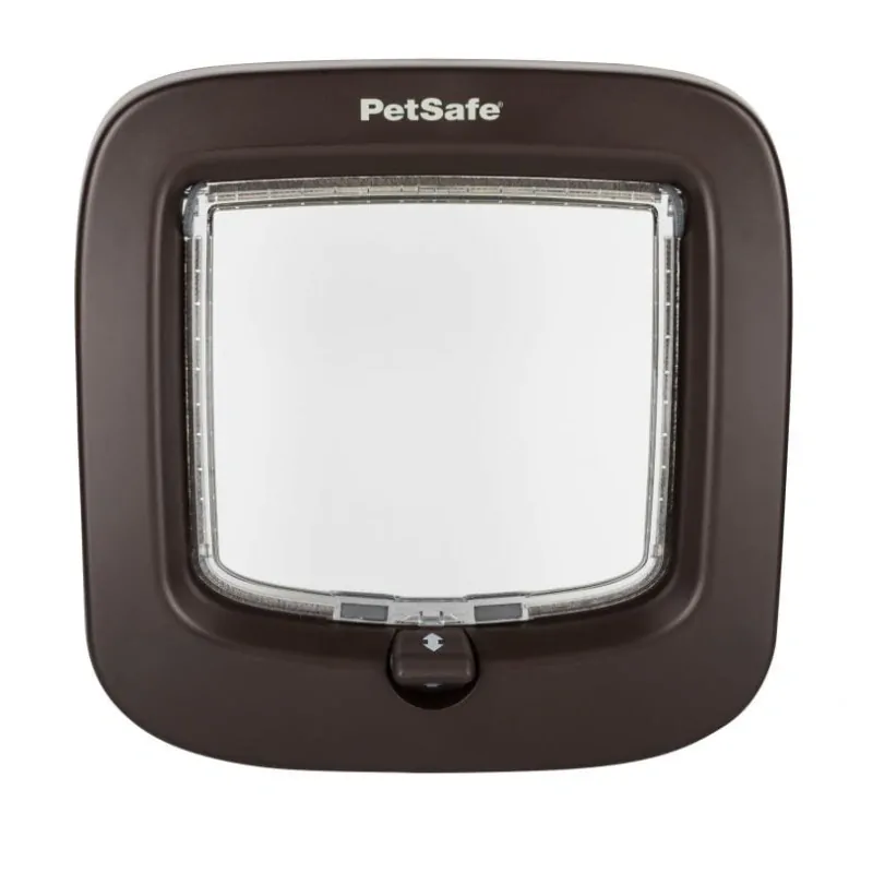 Kočičí dvířka PetSafe do 8kg hnědá