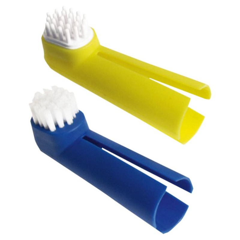 Zubní kartáčky na prst 2ks