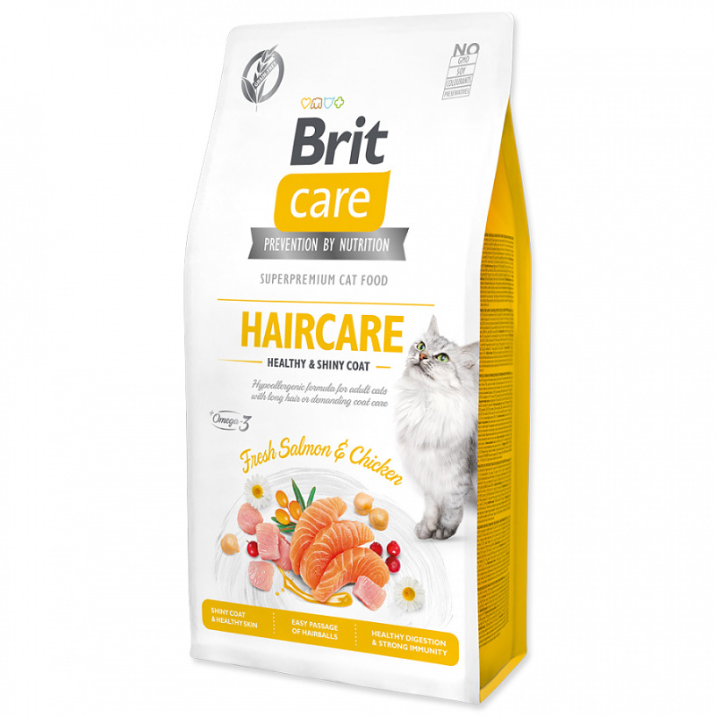BRIT CARE Cat Grain Free Haircare Healthy & Shiny Coat 2kg