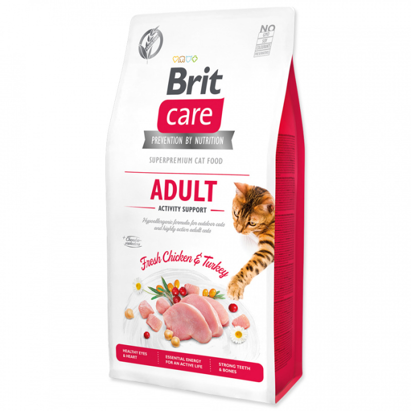 BRIT CARE Cat Grain Free Adult Activity Support 7kg
