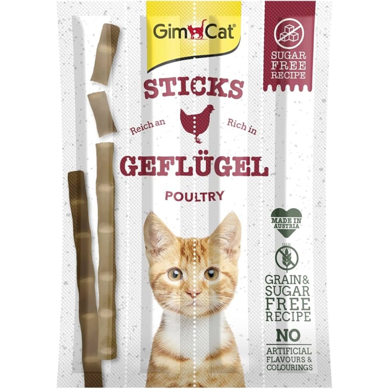 GimCat Sticks 4ks drůbež
