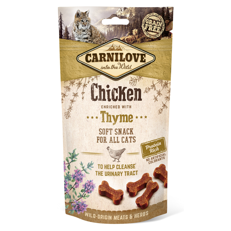 Carnilove Cat Snack Chicken & Thyme 50g