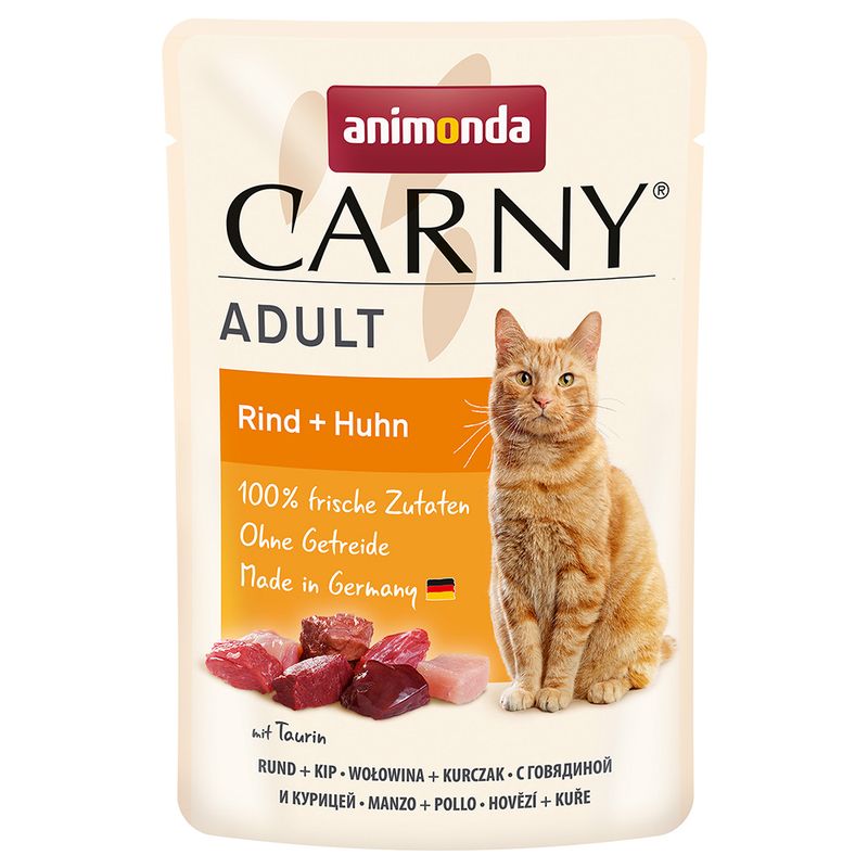 Animonda Carny 85g hovězí, kuřecí