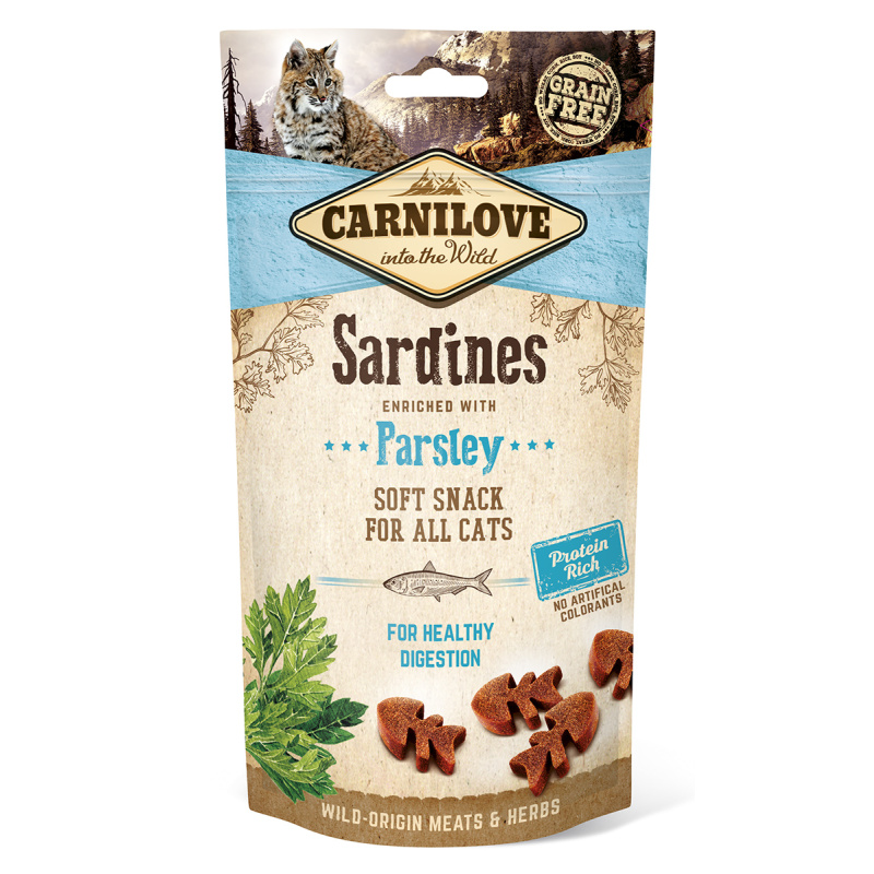Carnilove Cat Semi Moist Snack Sardine&Parsley 50g