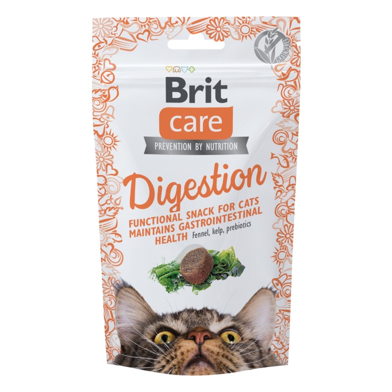 Brit Care Cat Snack Digestion 50g