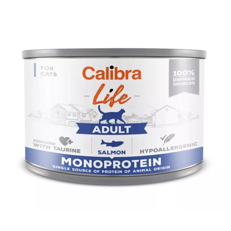 CALIBRA Cat Life Adult 200g losos